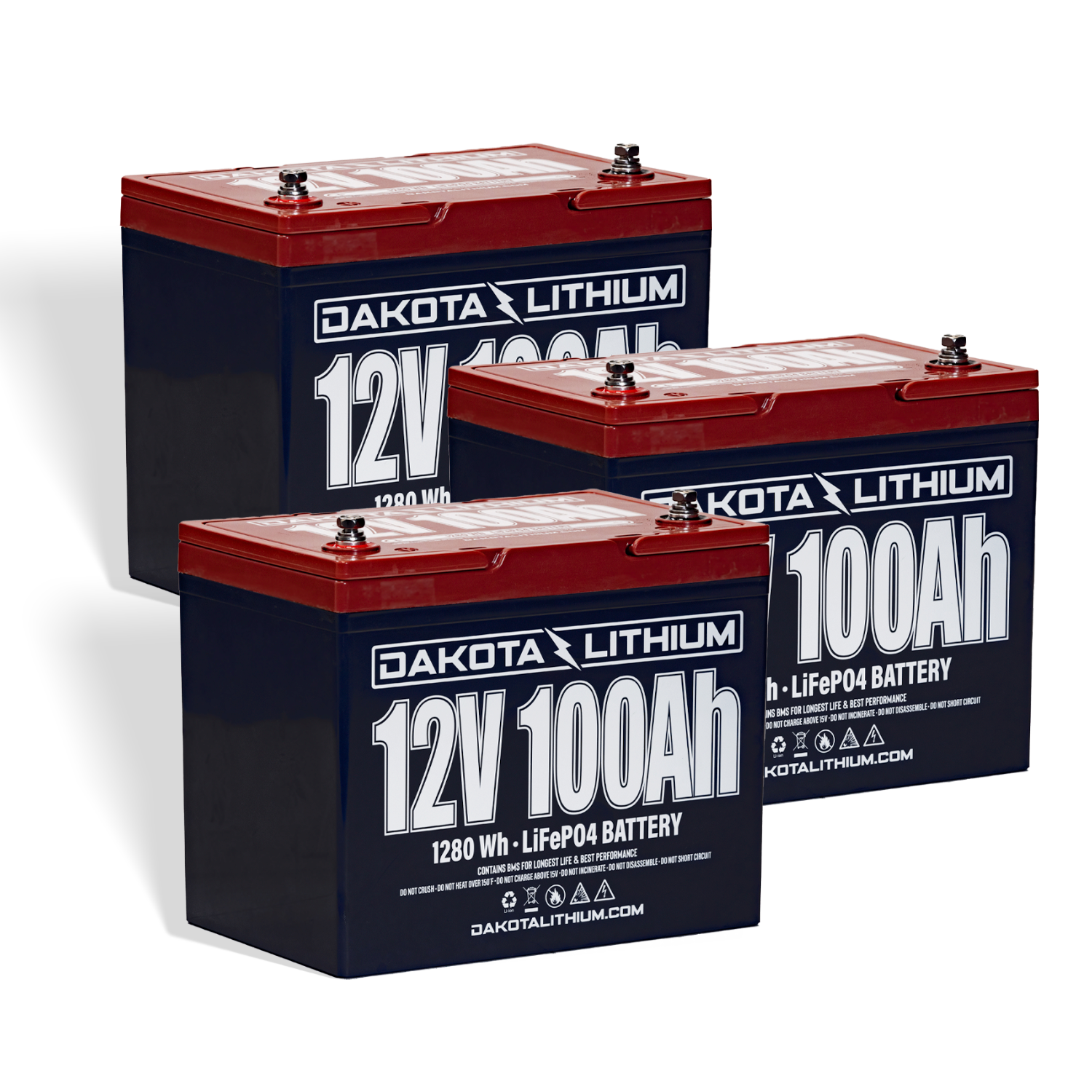 36V 100Ah Deep Cycle Trolling Motor Battery Set